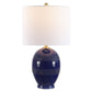 Safavieh Liney Table Lamp - Blue Crackle | Table Lamps | Modishstore - 2