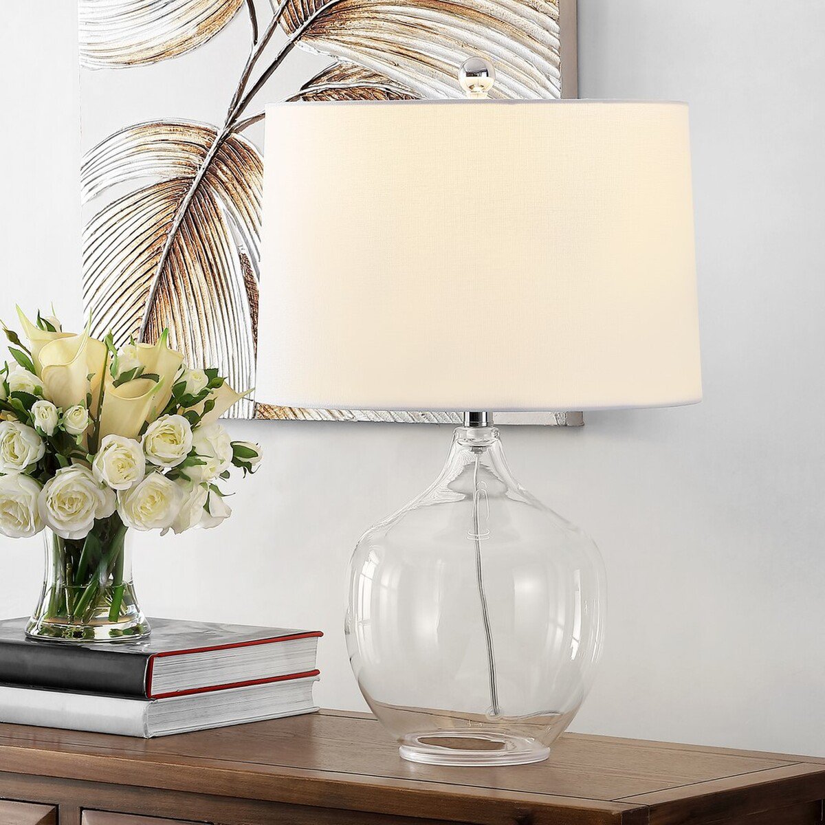 Safavieh Orlen Table Lamp - Clear | Table Lamps | Modishstore