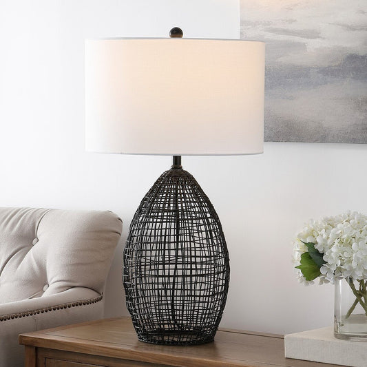 Safavieh Edren Table Lamp - Black | Table Lamps | Modishstore