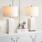 Safavieh Ernia Table Lamp Set Of 2 - White | Table Lamps | Modishstore