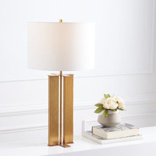 Safavieh Vanya Table Lamp - Antique Gold | Table Lamps | Modishstore