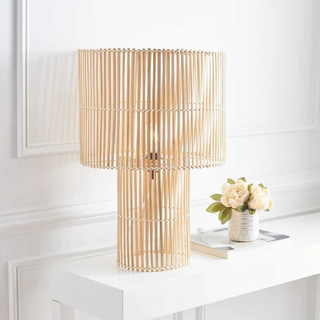 Safavieh Elara Table Lamp - Natural | Table Lamps | Modishstore