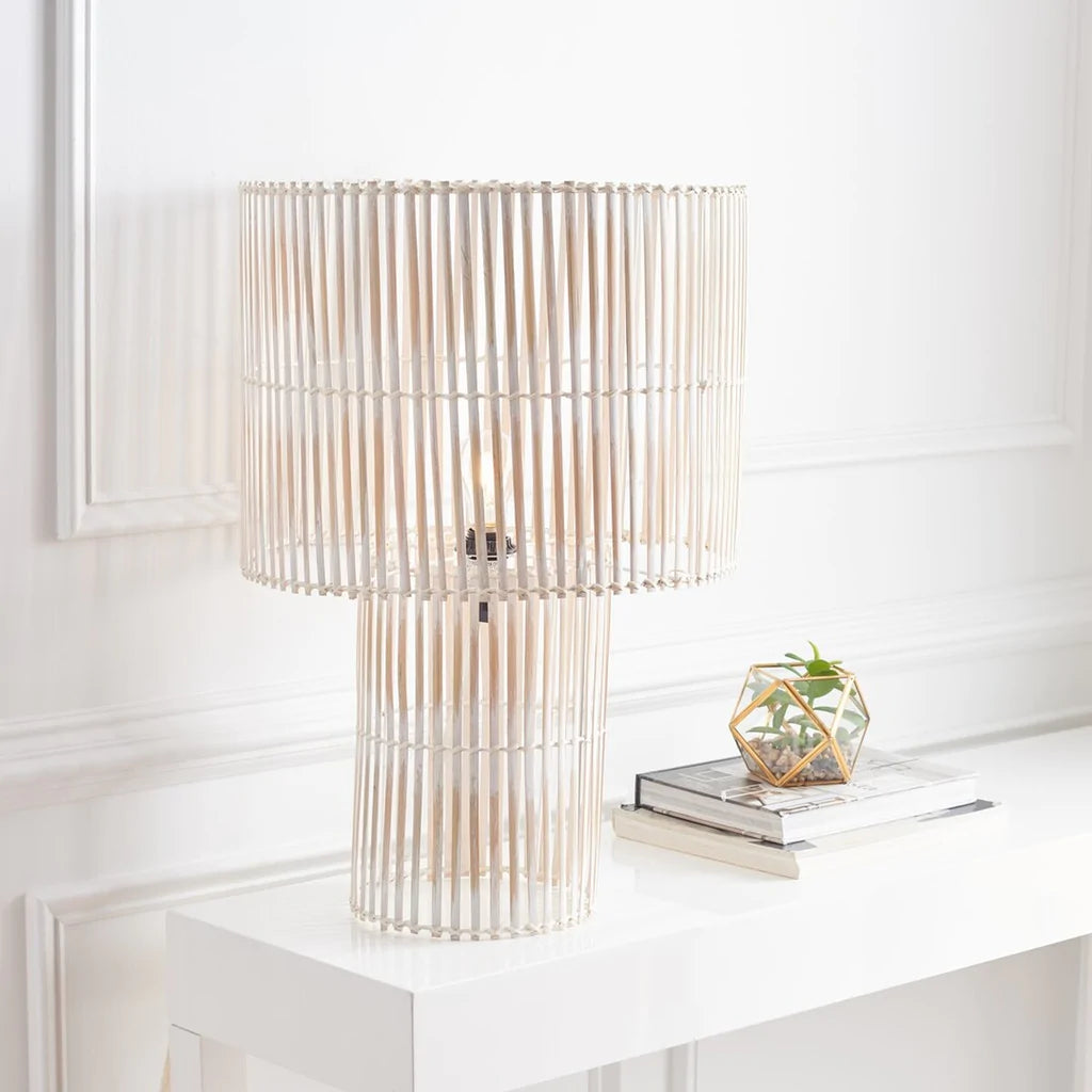 Safavieh Elara Table Lamp - White | Table Lamps | Modishstore