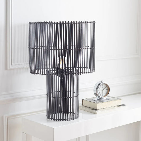 Safavieh Elara Table Lamp - Black | Table Lamps | Modishstore