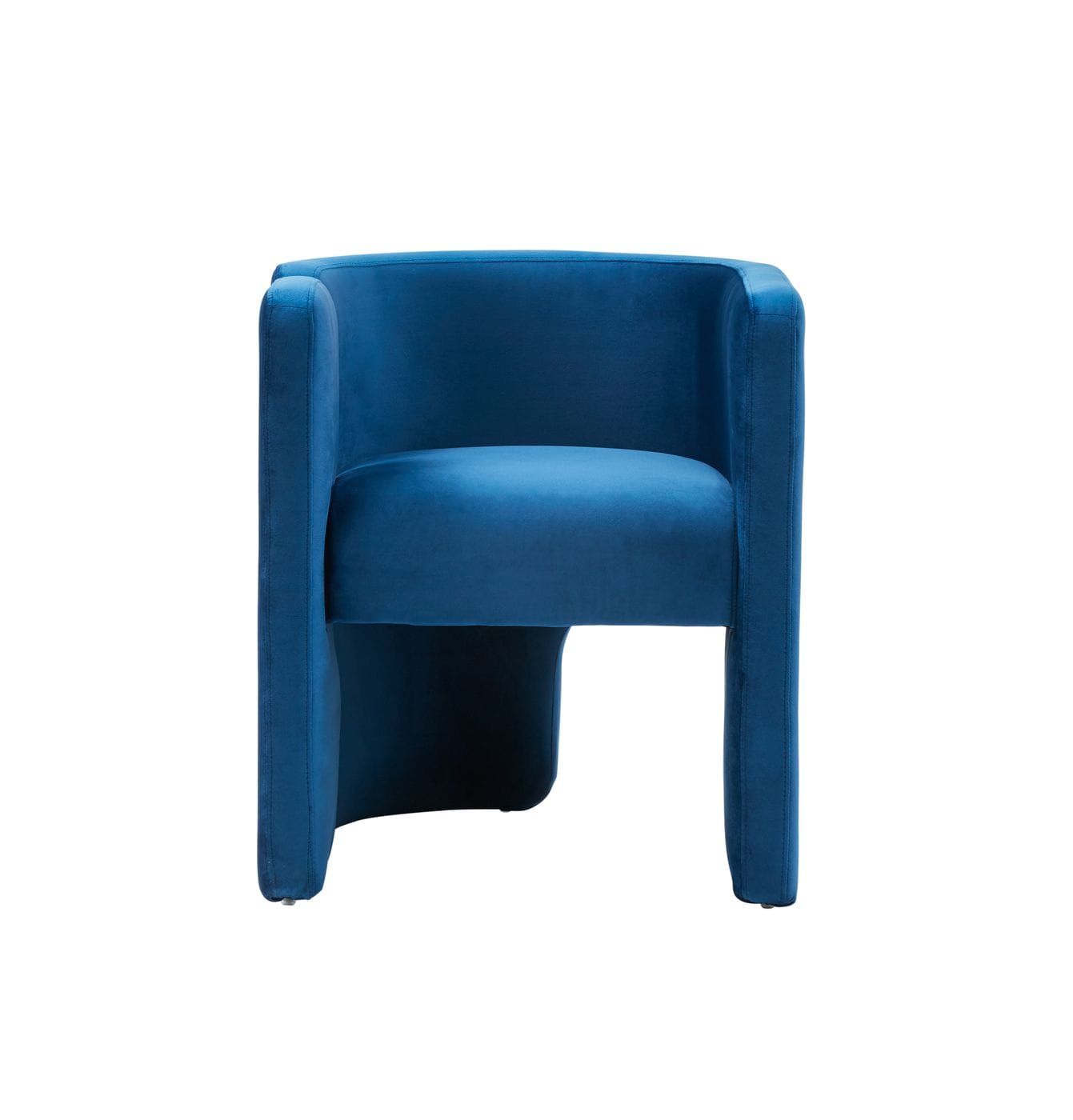 Modrest Tirta Modern Blue Accent Chair-2