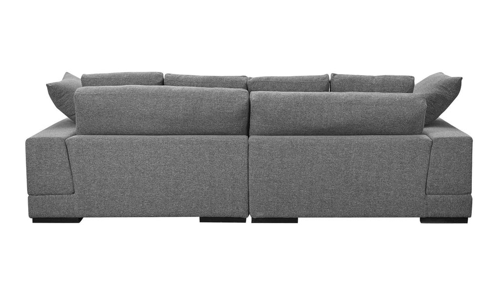 Plush Reversible Deep Seat Sectional Sofa By Modholic | Sectional | Modishstore - 8