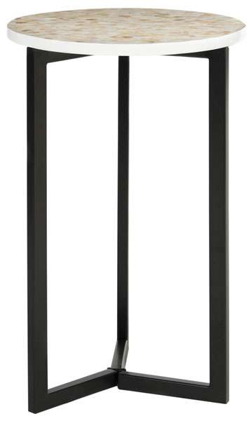 Safavieh Zaira End Table - Beige | Accent Tables | Modishstore