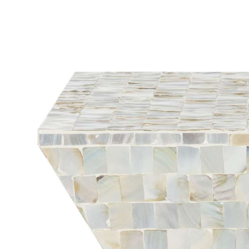 Safavieh Aquamarine Square Mosaic Stool | Stools | Modishstore - 4