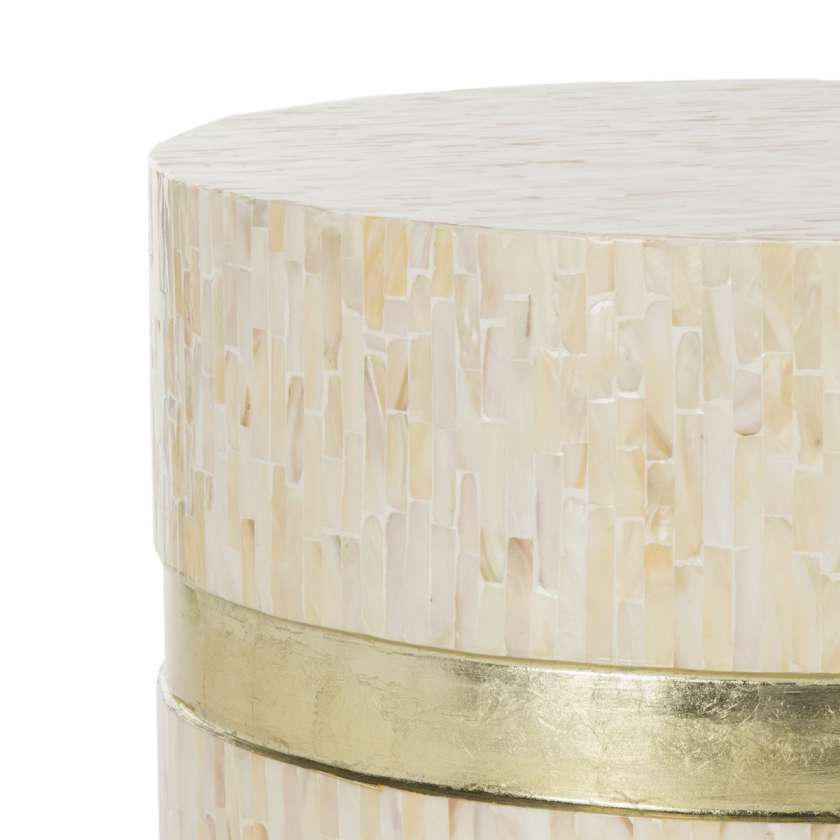 Safavieh Perla Mosaic Round Side Table | Side Tables | Modishstore - 3