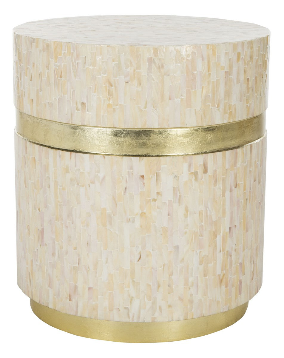 Safavieh Perla Mosaic Round Side Table | Side Tables | Modishstore - 1