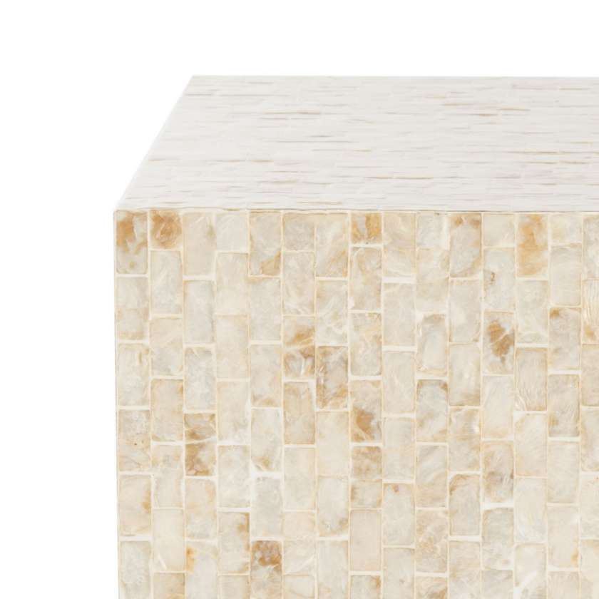 Safavieh Juno Rectangle Mosaic Side Table | Side Tables | Modishstore - 4