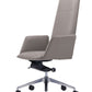 Modrest Tricia - Modern Grey High Back Executive Office Chair | Modishstore | Office Chairs