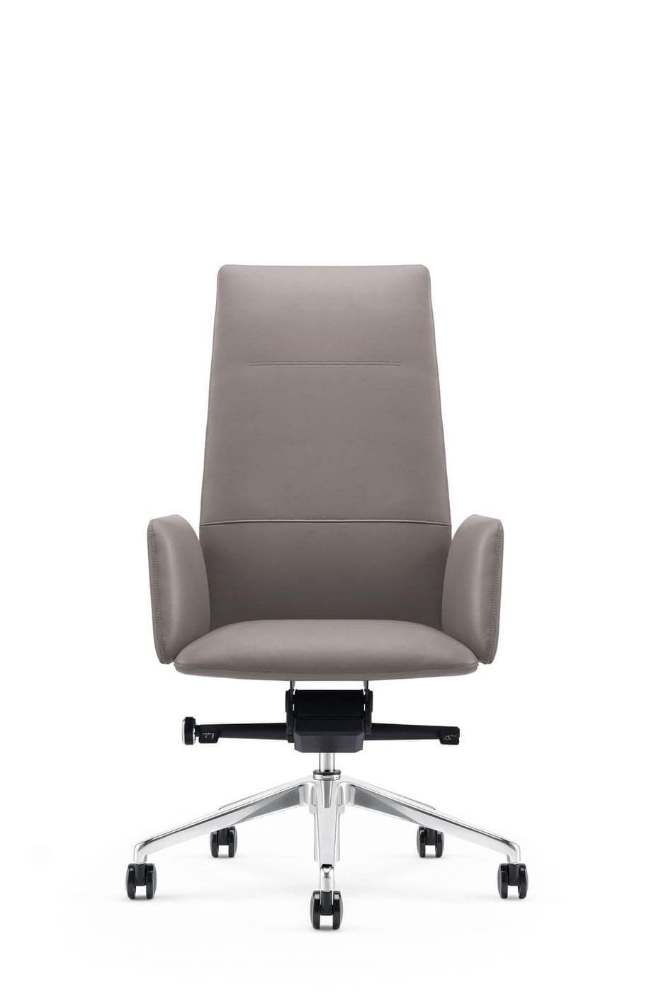 Modrest Tricia - Modern Grey High Back Executive Office Chair-2