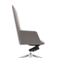 Modrest Tricia - Modern Grey High Back Executive Office Chair-4