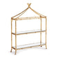 Napa Home & Garden Daphne 2-Tier Curio Shelf | Shelves & Shelving Units | Modishstore - 2