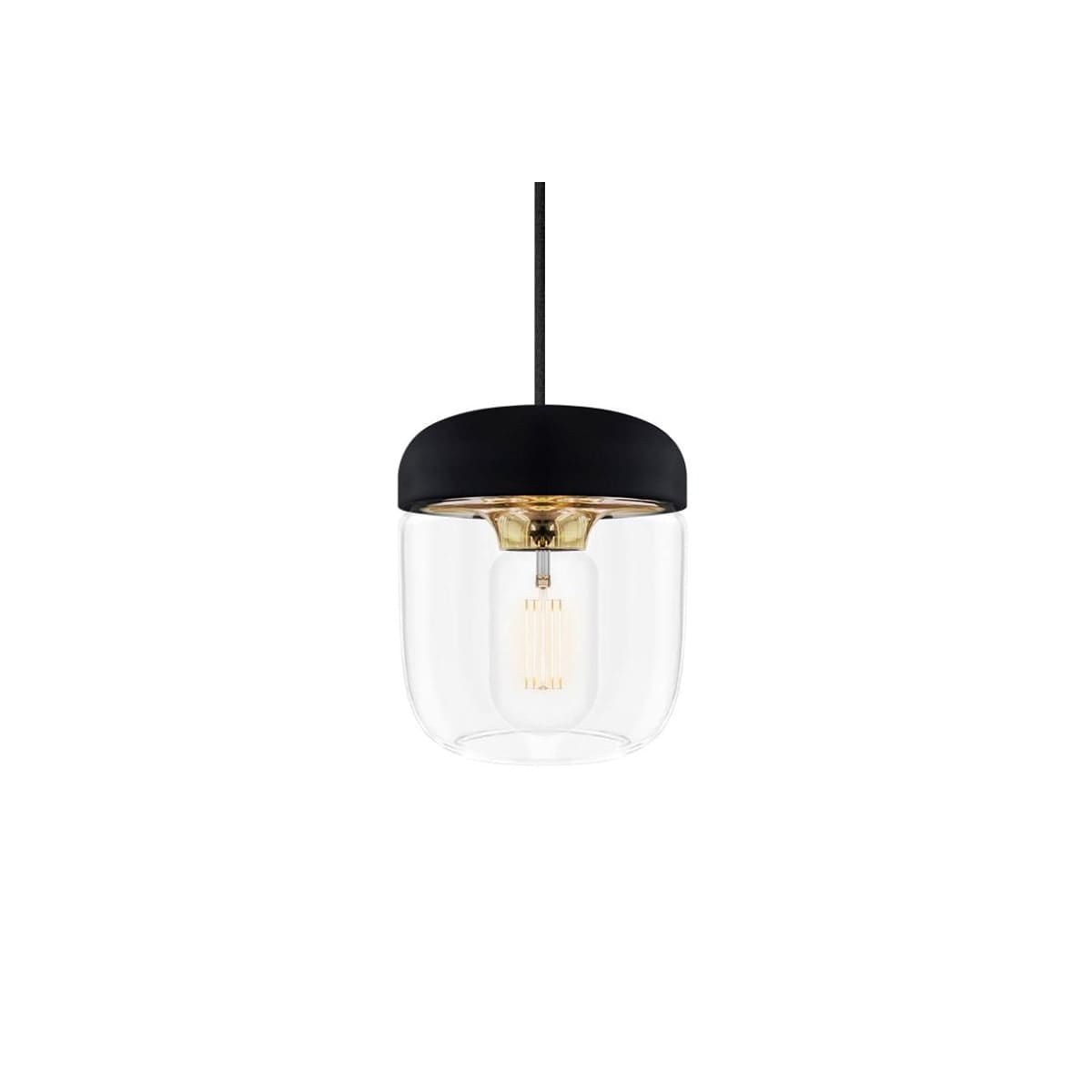 UMAGE Acorn Glass & Silicone Pendant With Plug-In Cord Set | Pendant Lamps | Modishstore-3