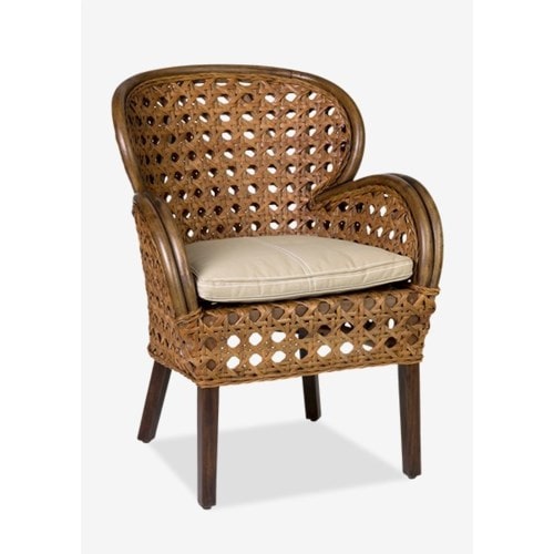 Sahara Rattan Occasional Chair by Jeffan | Outdoor Chairs | Modishstore - 8