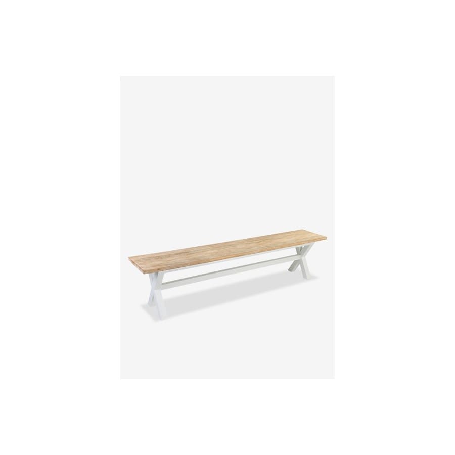Townson Mango Wood Accent Bench by Jeffan | Benches | Modishstore - 5