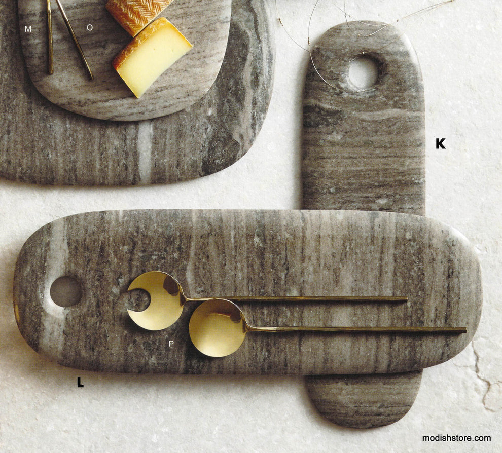 Roost Curve Marble Serving Boards