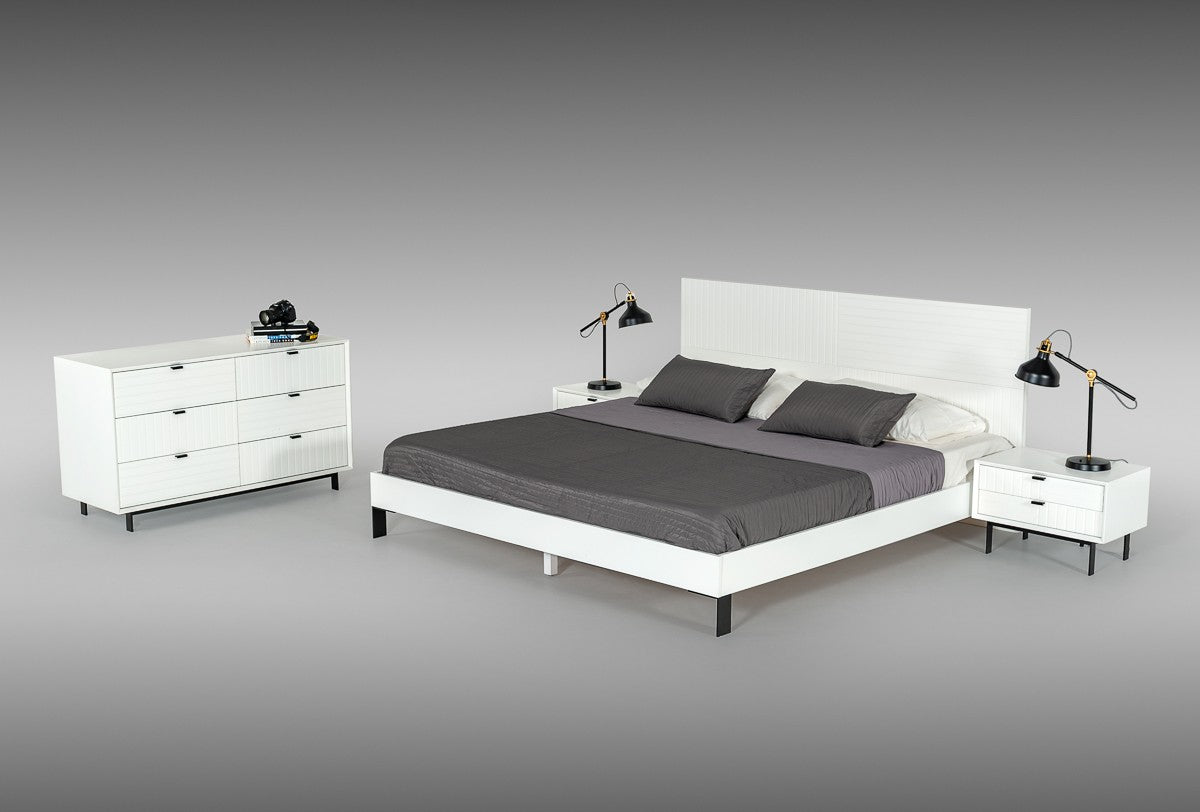 Vig Furniture Nova Domus Valencia Contemporary White Dresser | Modishstore | Dressers-2