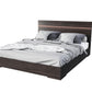 Nova Domus Benzon Italian Modern Dark Rovere Bedroom Set | Bedroom Sets | Modishstore - 4