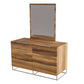 Vig Furniture Nova Domus Lorenzo Italian Modern Light Oak Mirror | Modishstore | Mirrors