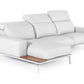 Estro Salotti Villeneuve - Modern White Italian Leather Sectional Sofa | Sofas | Modishstore - 2