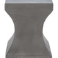 Safavieh Curby Indoor/Outdoor Modern Concrete 17.7-Inch H Accent Table | Accent Tables |  Modishstore 