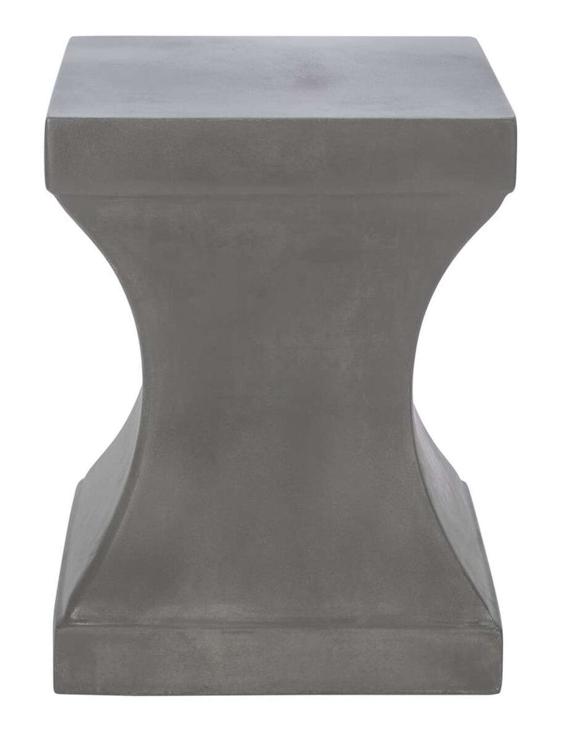 Safavieh Curby Indoor/Outdoor Modern Concrete 17.7-Inch H Accent Table | Accent Tables |  Modishstore 