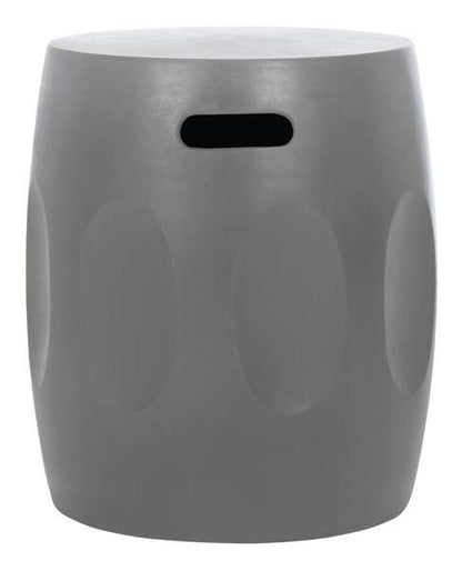 Safavieh Vesta Indoor/Outdoor Modern Concrete Round 15.3-Inch Dia Accent Table | Accent Tables |  Modishstore 