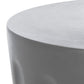 Safavieh Vesta Indoor/Outdoor Modern Concrete Round 15.3-Inch Dia Accent Table | Accent Tables |  Modishstore  - 3