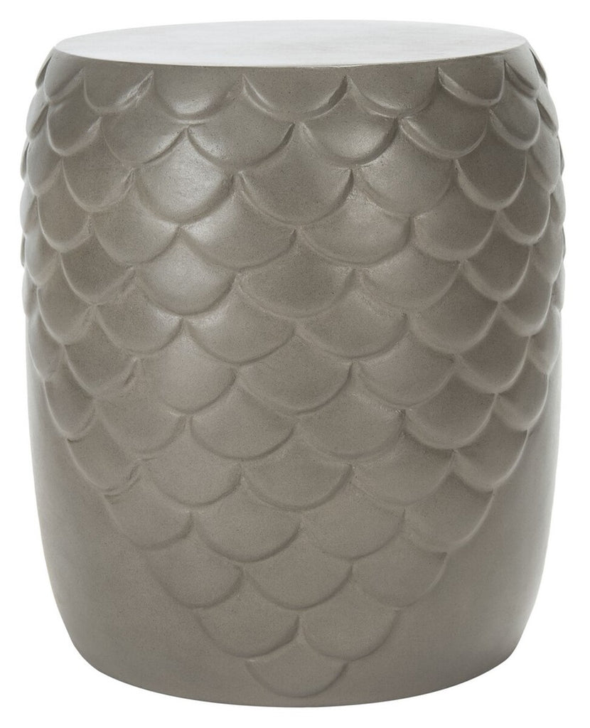 Safavieh Julyvia Concrete Accent Stool | Outdoor Stools & Benches |  Modishstore  - 2