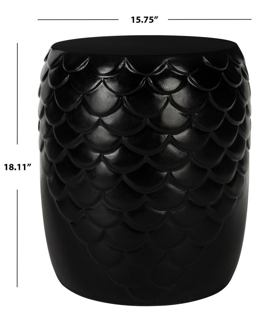 Safavieh Julyvia Concrete Accent Stool | Outdoor Stools & Benches |  Modishstore  - 15
