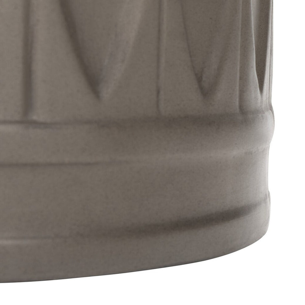 Safavieh Nasya Concrete Accent Stool | Outdoor Stools & Benches |  Modishstore  - 4