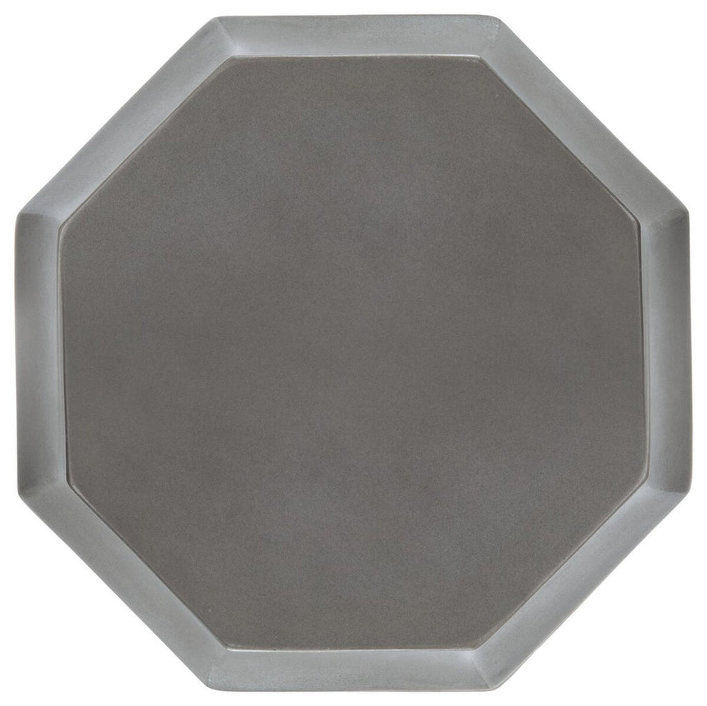 Safavieh Klaudia Concrete Accent Table | Outdoor Tables |  Modishstore  - 3