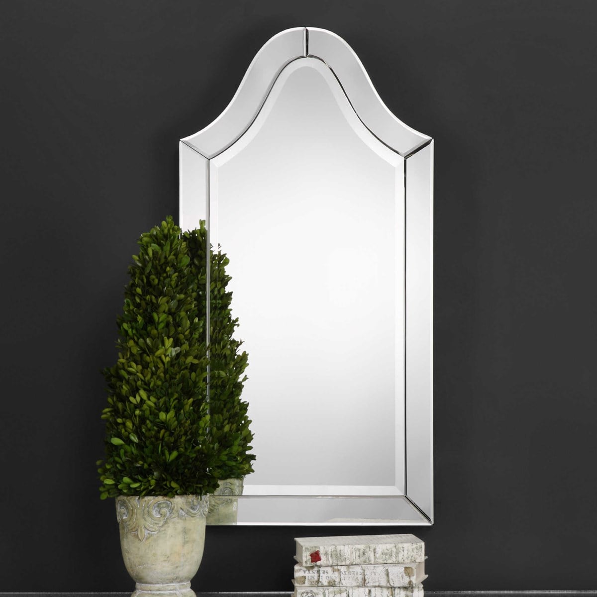 Sharply Curved Arch Top Mirror By Modish Store | Mirrors | Modishstore