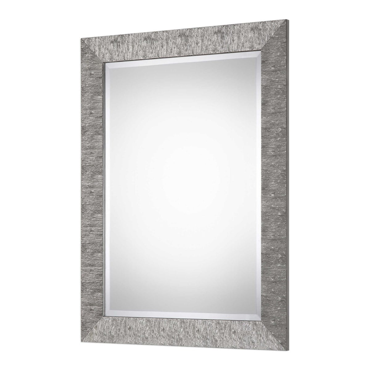 Metallic Silver Mirror By Modish Store | Mirrors | Modishstore - 2