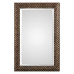 Rust Bronze with Gold Mirror By Modish Store