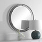 Light Silver Iron 3-dimensional Mirror By Modish Store | Mirrors | Modishstore