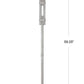 59" Tall Buffet Floor Lamp Brushed Nickel by Modish Store | Floor Lamps | Modishstore - 2