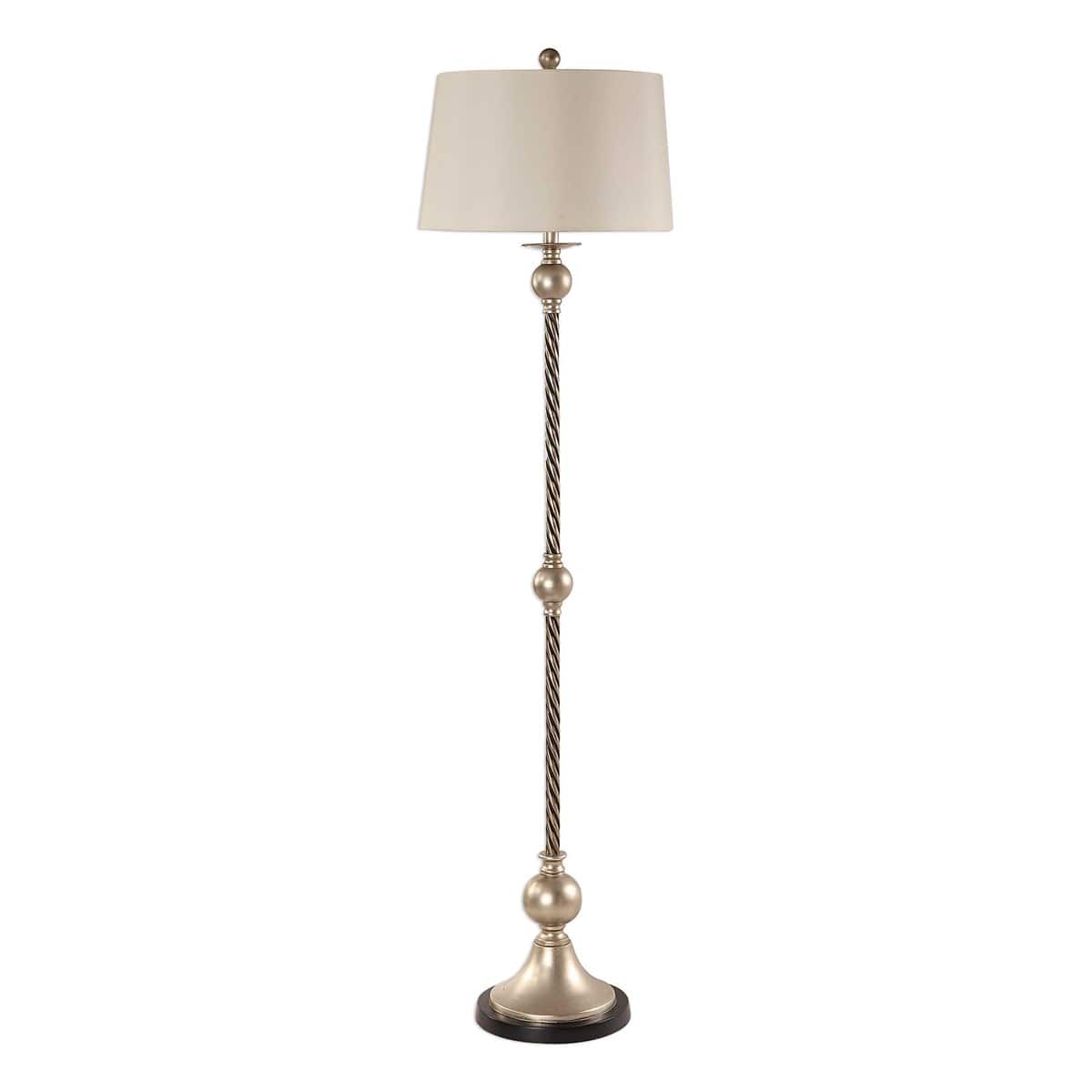 Burnished Silver 67" Tall Buffet Floor Lamp By Modish Store | Floor Lamps | Modishstore - 3