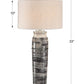 Glaze and Painted Ceramic Dark Gray Table Lamps By Modish Store | Table Lamps | Modishstore - 5
