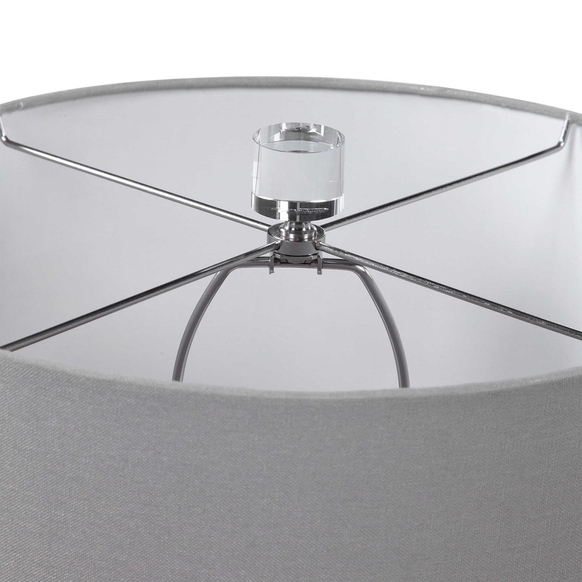 White Ceramic Table Lamp By Modish Store | Table Lamps | Modishstore - 5