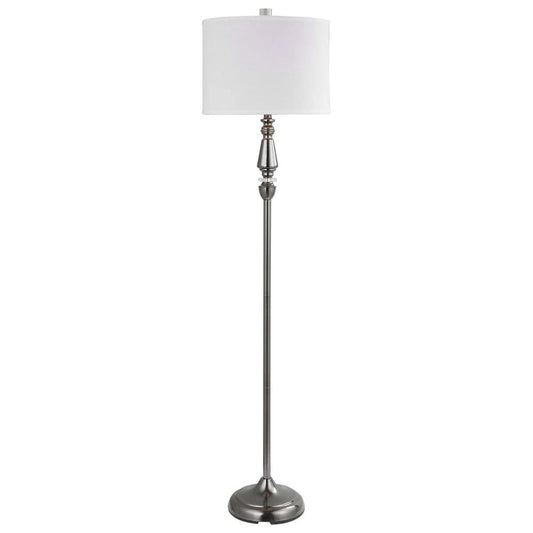 Black Nickel Elegant Floor Lamp by Modish Store | Floor Lamps | Modishstore