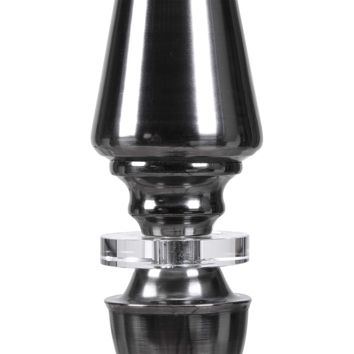 Black Nickel Elegant Floor Lamp by Modish Store | Floor Lamps | Modishstore - 4