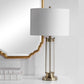 Clean with Golden Brass Table Lamps by Modish Store | Table Lamps | Modishstore - 2