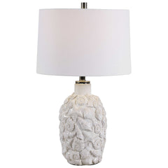 Modish Store White Ceramic Table Lamp