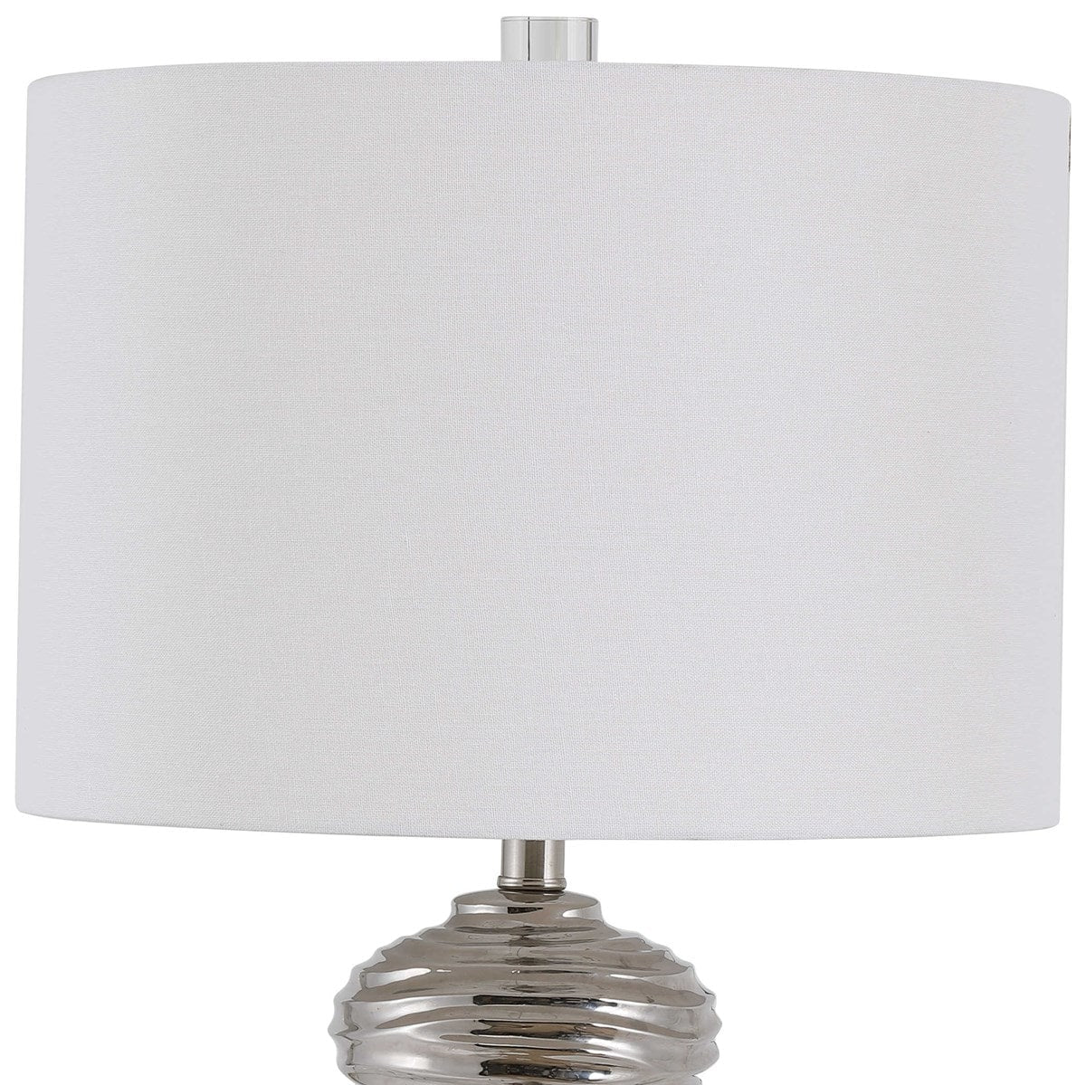 Brushed Nickel Floor Lamp by Modish Store | Floor Lamps | Modishstore - 4