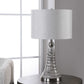 Dove Gray Ceramic Table Lamp by Modish Store | Table Lamps | Modishstore - 2