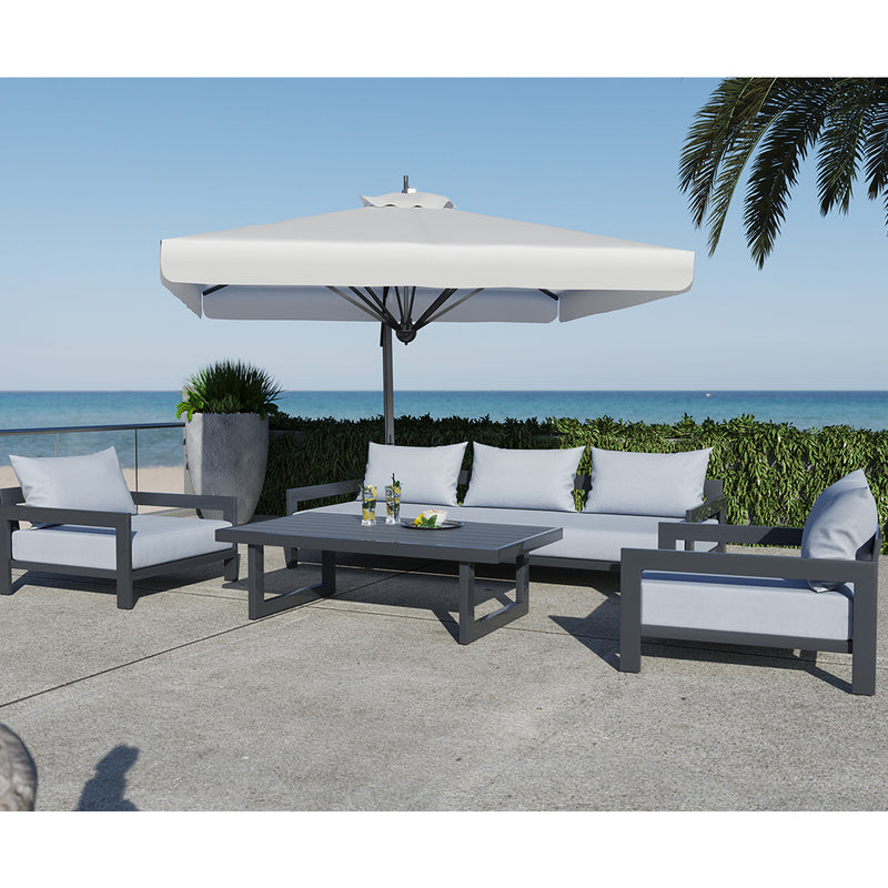 Renava Wake - Modern Charcoal Outdoor Sofa | Outdoor Sofas, Loveseats & Sectionals | Modishstore